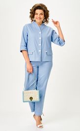 Костюм Vilena-fashion 1159 голубой