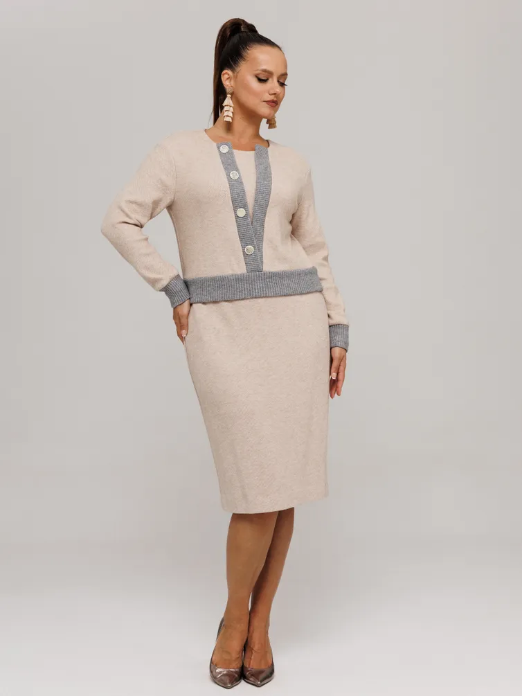 Костюм Galean Style арт. 996 Серый с беж