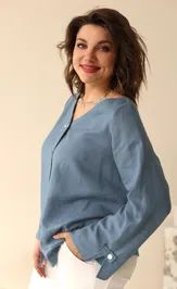 Блуза BegiModa 4041 джинс