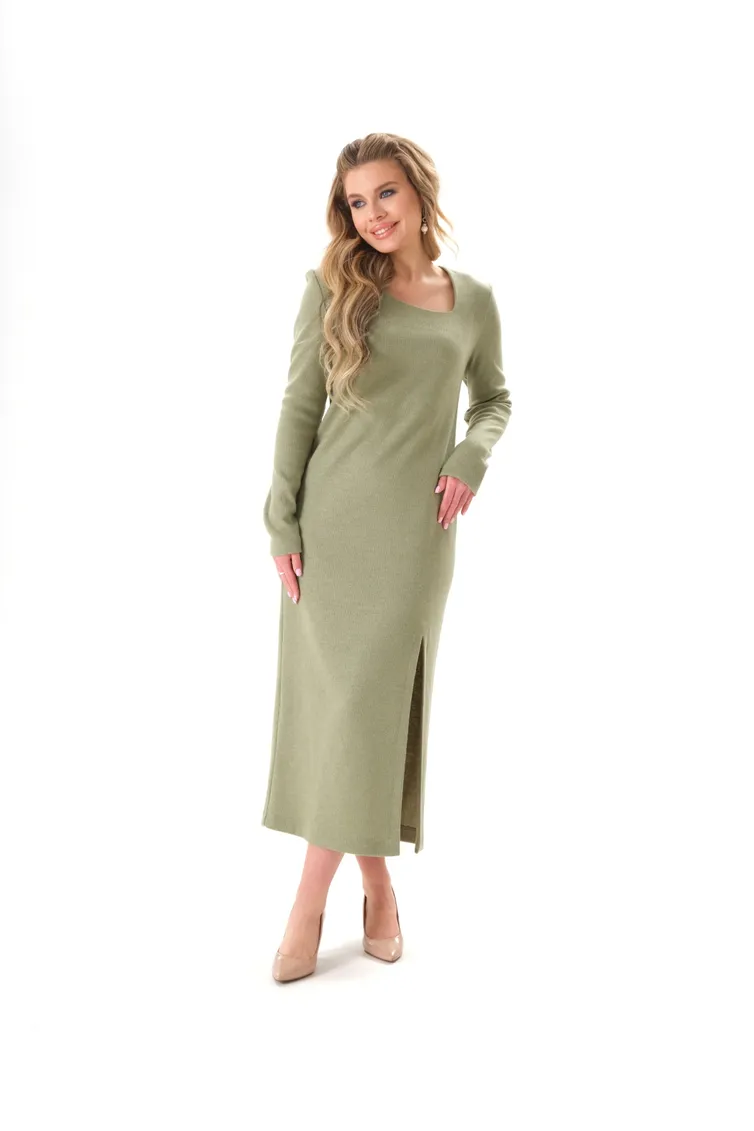 Платье Galean Style арт. 925 олива