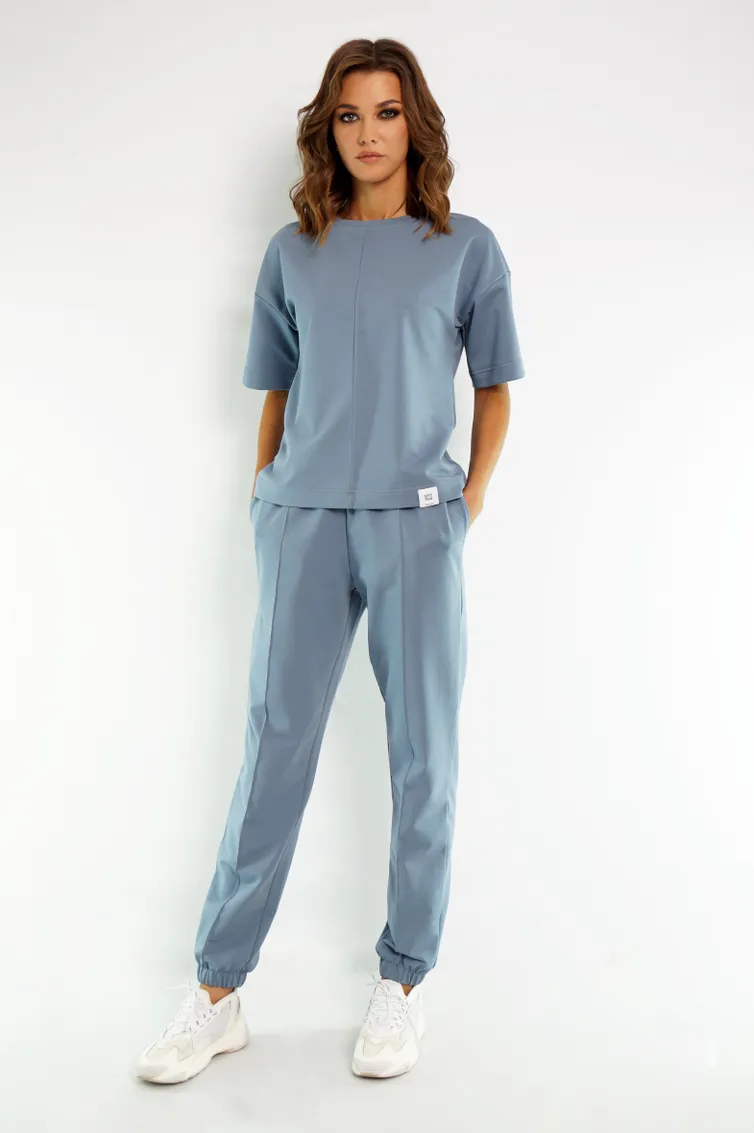 Костюм Kivviwear арт. 4036-4037.03 дымчатый голубой