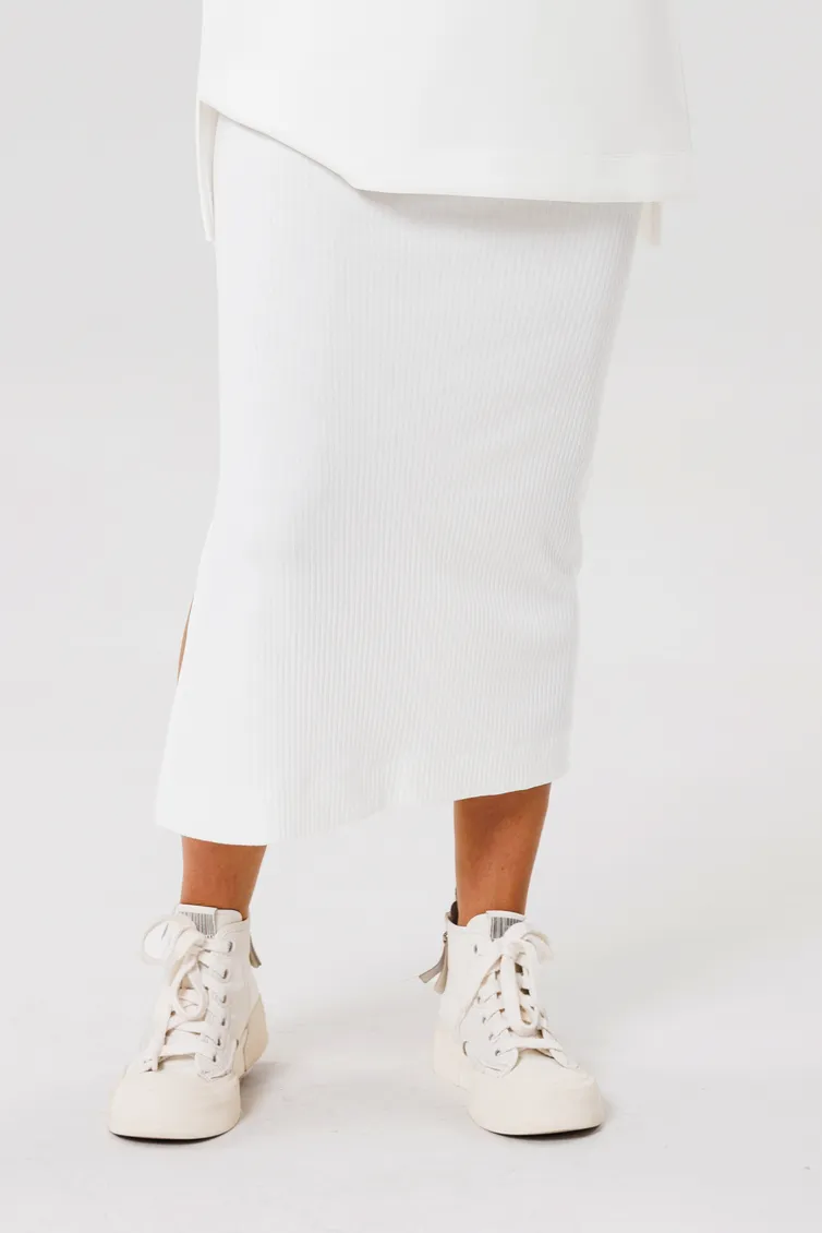 Spódnica PRATA wear #S006 belyj