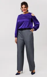 Bluzka Anelli Laurel 1595 indigo
