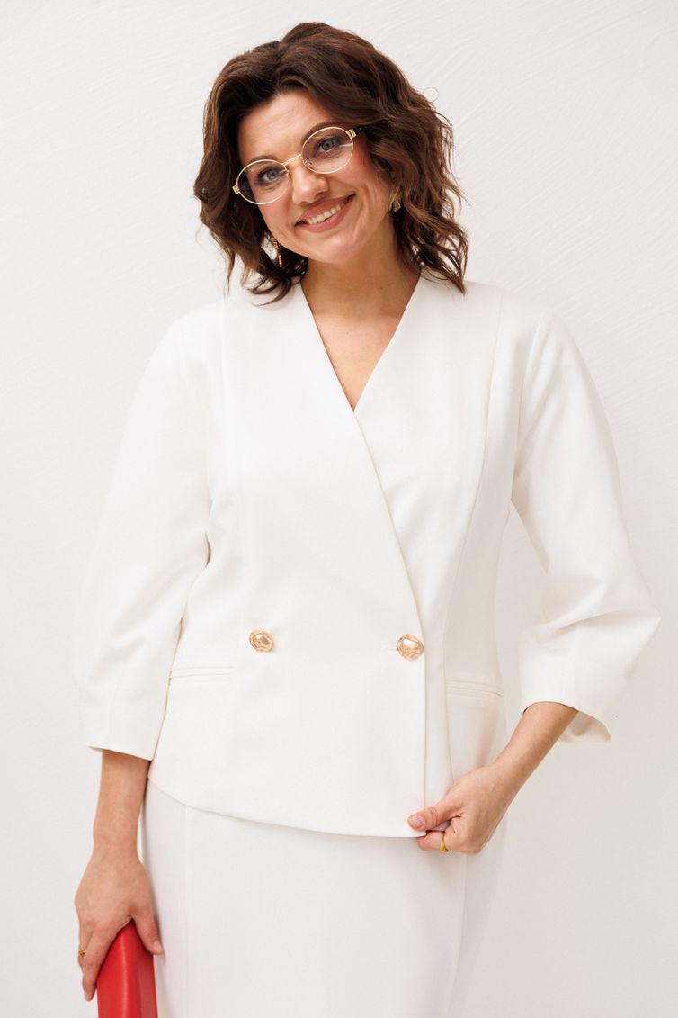 Жакет Anelli Laurel арт. 1842 лебедь