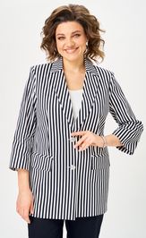 Костюм БелЭльСтиль 762-324/609-323 синий принт