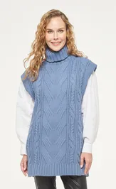 Kamizelka Newvay 7222-14077 sv.denim