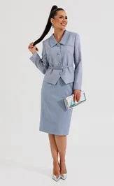 Костюм Galean Style 987.1 голубой