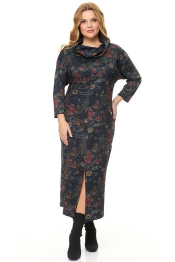 2145 платье цветы