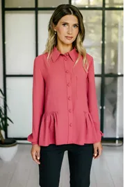 Blouse MARIKA #280 terrakot