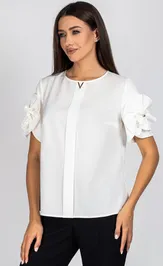 Blouse VIZAVI 722 molochnyj