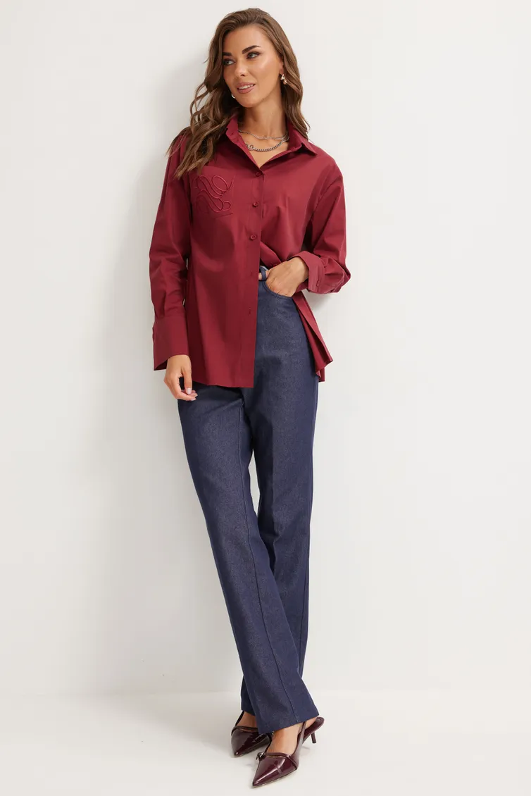 Bluzka Lyushe #4164 bordo