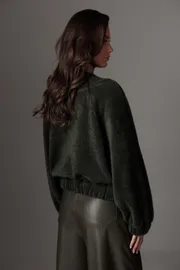 Кардиган Люше арт. 4508 зеленый