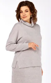 Suit LadyThreeStars 2541 svetlo-seryj