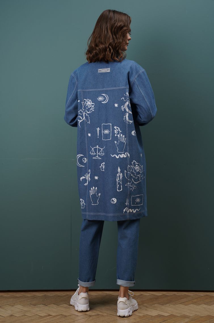 Верхняя одежда FANTAZIA MOD арт. 4129 син