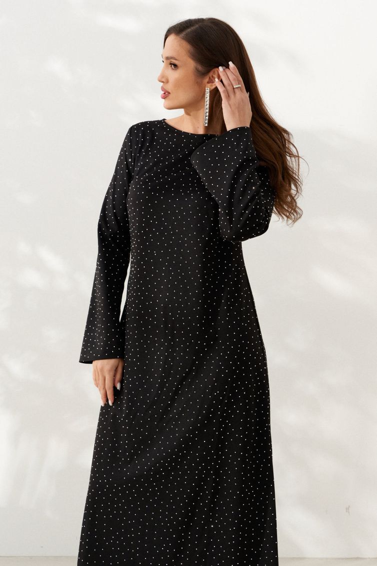 Dress Alta Moda #1055-1 chernyj