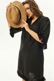 Dress MiSlana #S938 chernyj