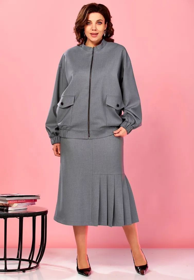 Костюм Ava fashion арт. М-179 серый
