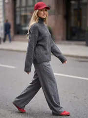 Sweter BELANGE #3504 mokryj asfalt