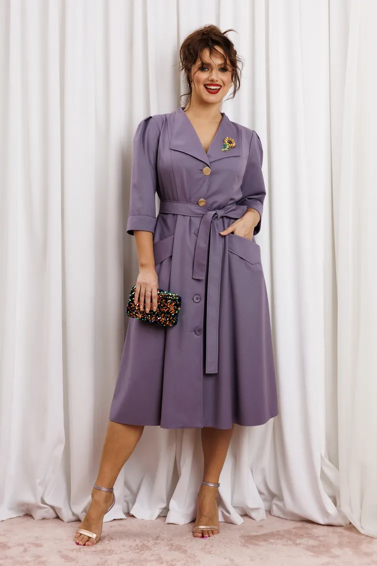Dress Anastasia #1318 plate fialkovyj