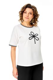 Блузки, туники Rumoda арт. 2261 молочный-черный