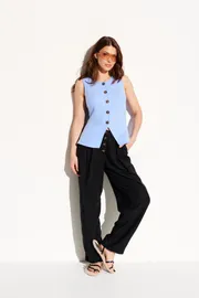 Trousers Elletto Life #12399 chernyj