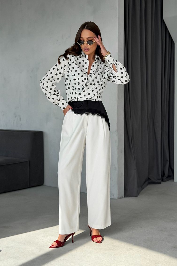 Koszula TND #M194 belyj