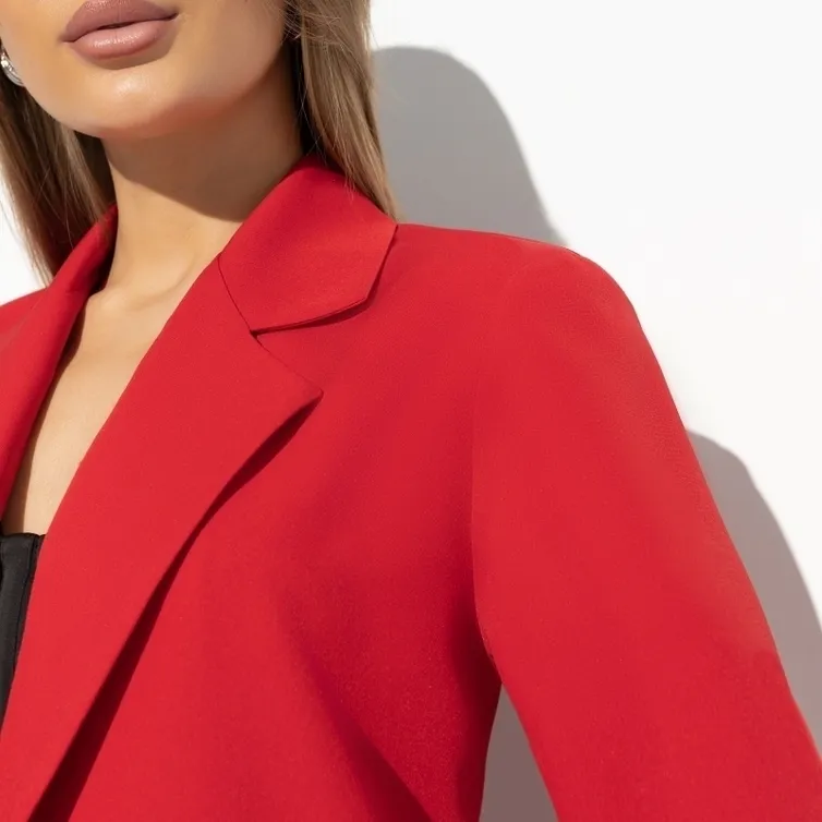 Żakiet CHARUTTI #Vsemirnoe priznanie (extra red)