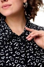 Blouse Abbi #4028 chernyj