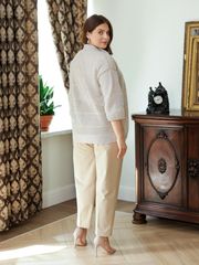 Sweter BONADI #1819 bezhevyj