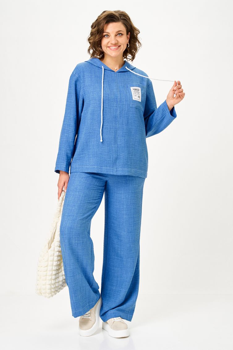 Костюм Vilena-fashion арт. 1178 голубой