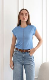 Джемпер BONADI 2089 джепмер голубой