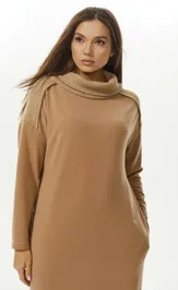 Dress Ma Cherie 4028 kapuchino
