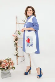 Zestaw SandyNA #13591 dzhins+belyj