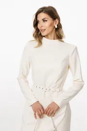 Sukienka EOLA #3046 molochnyj