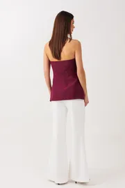 Топ V&N fashion арт. 1120_бордовый