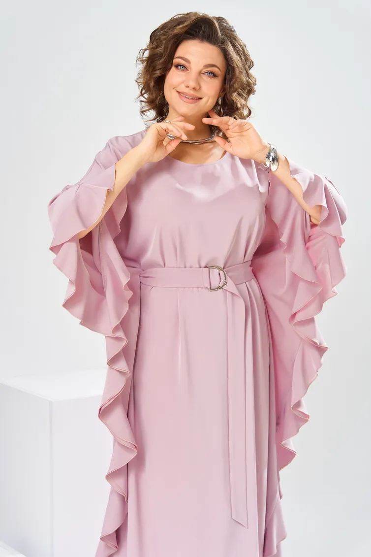 Sukienka ROMANOVICH #1-2870-1 pudr