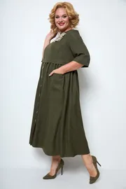 Платье Michel Chic арт. 2062 хаки