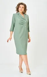 Платье Vilena-fashion 1132 полынь