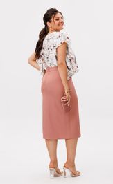 Юбка Anelli Laurel 1648 карамельный силуэт