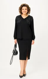 Garnitur Vilena-fashion 1169 chernyj