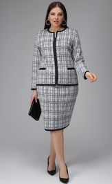 Костюм BONADI 1883 черно-белый