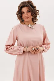 Sukienka Anelli Laurel #1836 dymchataya roza