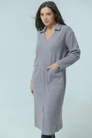Dress Ma Cherie #4033 sero-fioletovyj