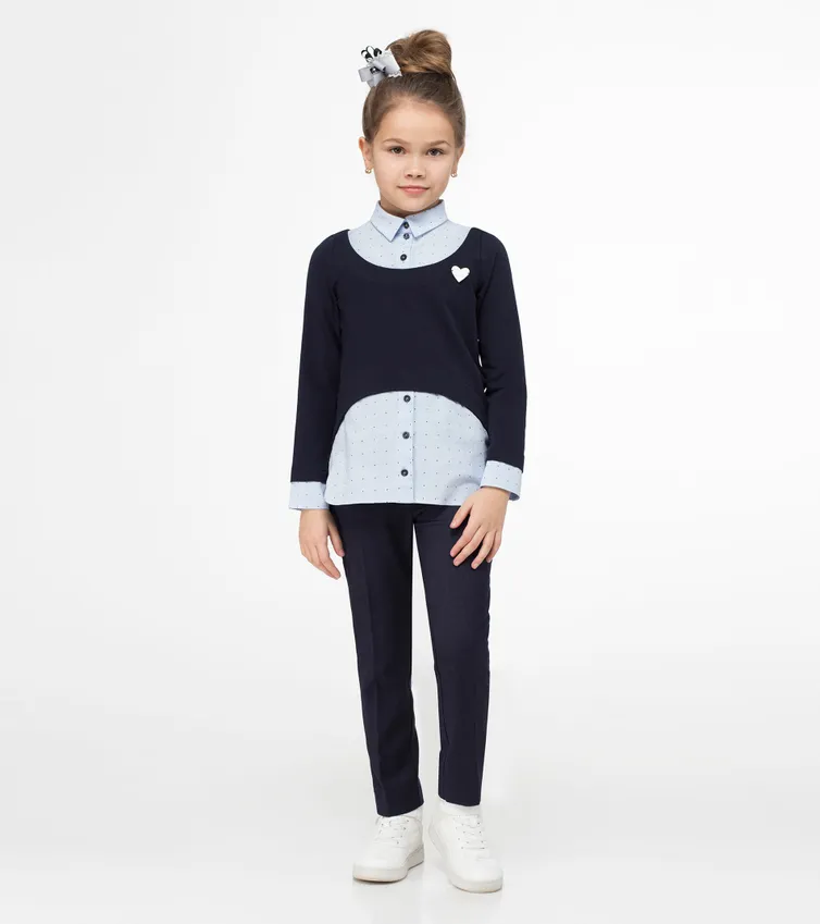 Джемперы Panda Kids арт. 335140 син