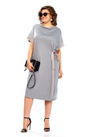 Платье Ольга Стиль арт. С1005 серый