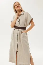 Sukienka Ma Cherie #4103 naturalnyj