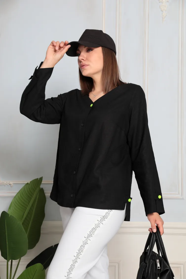 Блузки, туники BegiModa арт. 4041 чёрный