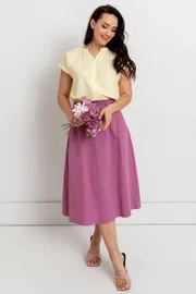 Blouse TOOK A LOOK & Angelika #MD-221 banan