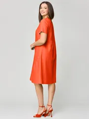 Sukienka Michelle Style #1196 oranzhevyj