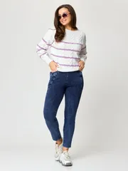 Jumper nika.pl #09012 Banera-1 fioletovyj
